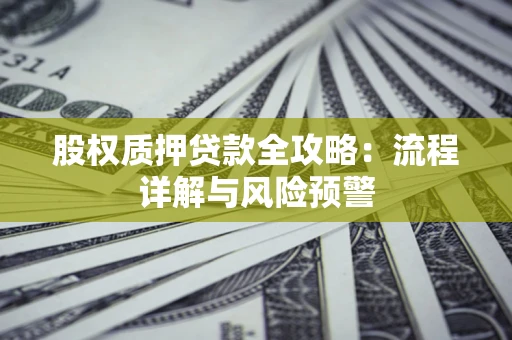 济南股权质押贷款全攻略：流程详解与风险预警