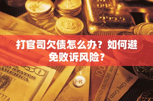 济南打官司欠债怎么办？如何避免败诉风险？