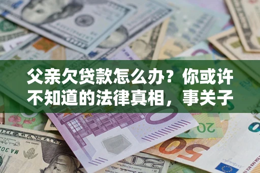 济南父亲欠贷款怎么办？你或许不知道的法律真相，事关子女未来