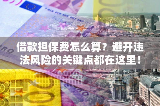 济南借款担保费怎么算？避开违法风险的关键点都在这里！