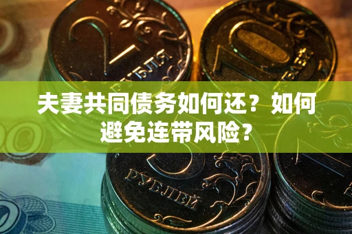 济南夫妻共同债务如何还？如何避免连带风险？