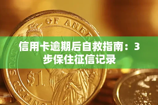 济南信用卡逾期后自救指南：3步保住征信记录